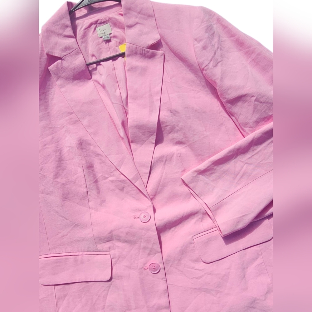 a new day Soft Pink Women's Suit Jacket - Picture 3 of 8